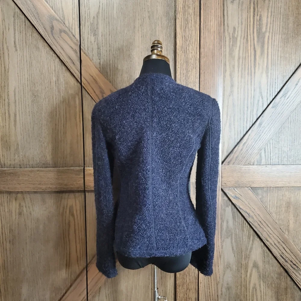 LAST CHANCE Armani Collezioni Boucle Knit Jacket - Picture 6 of 6